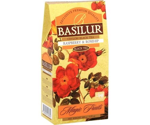 Raspberry & Rosehip 100g Carton