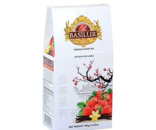 White Tea - Strawberry Vanilla 100g