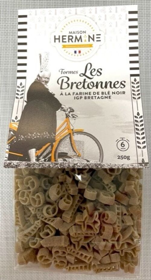 "Nouveau" Pâtes formes "Les Bretonnes" au blé noir IGP Bretagne 250 g