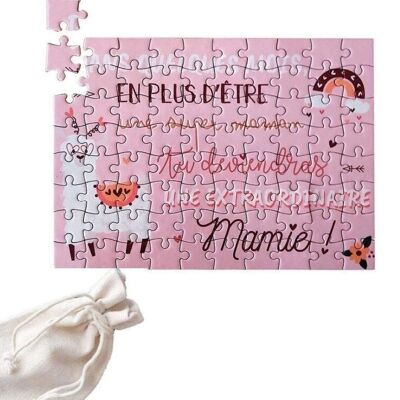 Puzzle Annonce Mamie