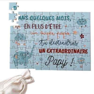 Puzzle Annonce Papy