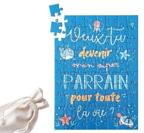 Demande parrain originale puzzle