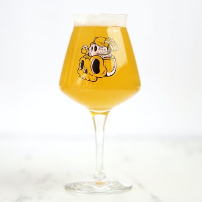 Sotto l'influenza! Bicchiere da birra artigianale Teku da 42,5 cl