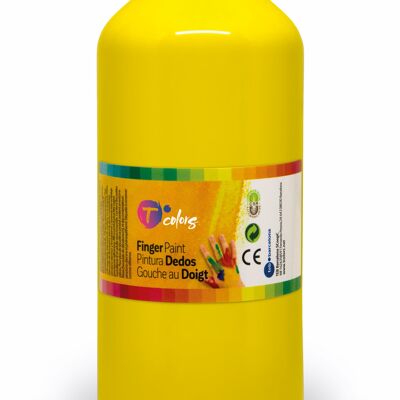 TCOLORS FINGER PAINT 500ml yellow