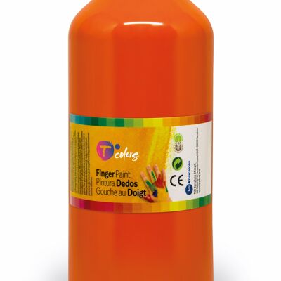 PEINTURE AU DOIGT TCOLORS 500ml orange