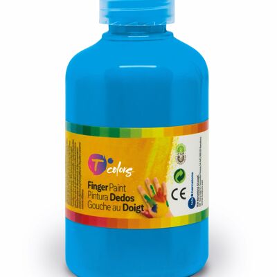 TCOLORS FINGER PAINT 500ml ciano