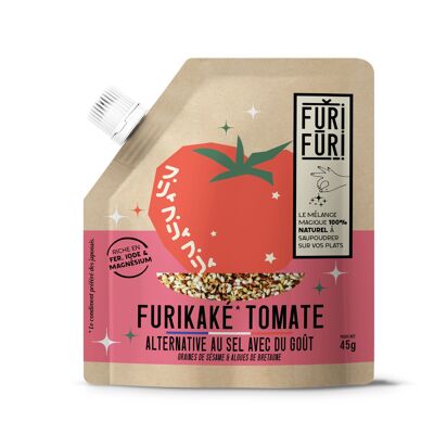 Tomate Furikake - Condimento de sésamo y algas - alternativa a la sal 45G