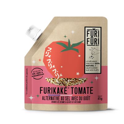 Furikake Tomate - Condiment sésame & algues - alternative sel 45G