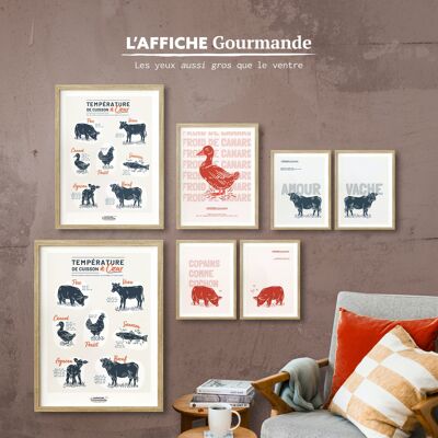 Pack bidoche Saint Valentin  - Affiche Gourmande - 10 produits (Coeff 2,4)