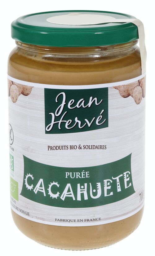 Purée de cacahuète pot 700 g, texture lisse