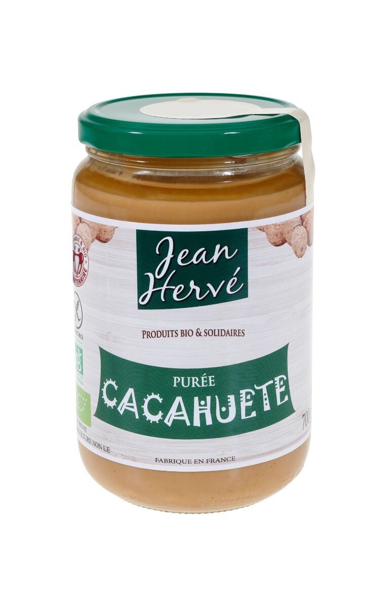 Burro di arachidi biologico Partner barattolo da 700 g, consistenza liscia