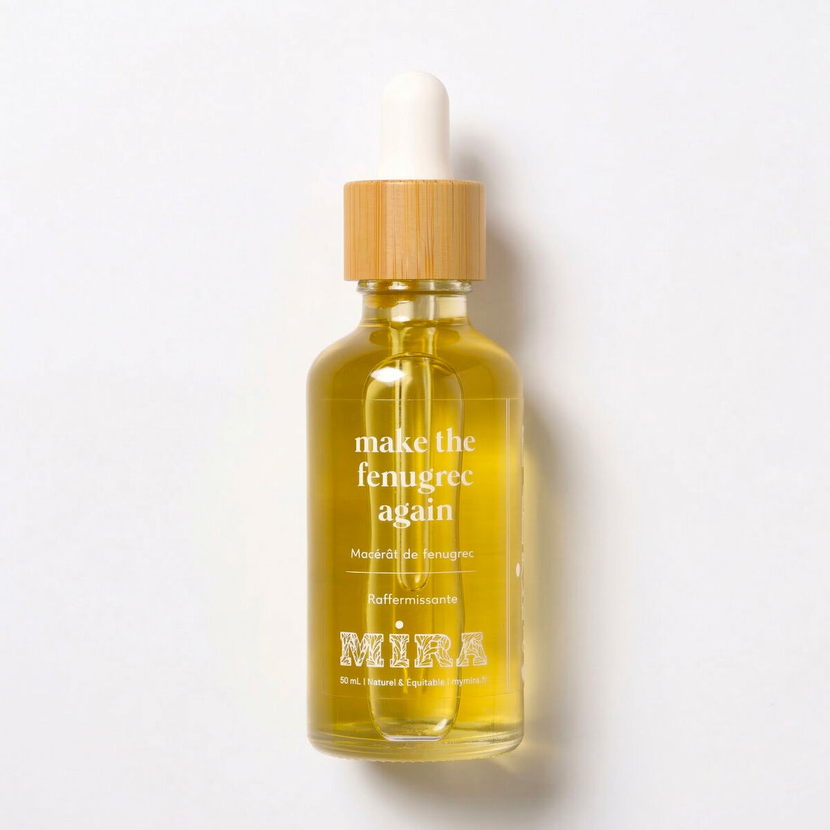 FENUGREEK OIL - Natural firming oil - made in France - oily macerate - 50ml