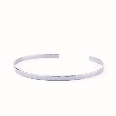 Bracciale Julie martellato placcato argento