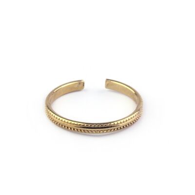Gold plated Victoria ring