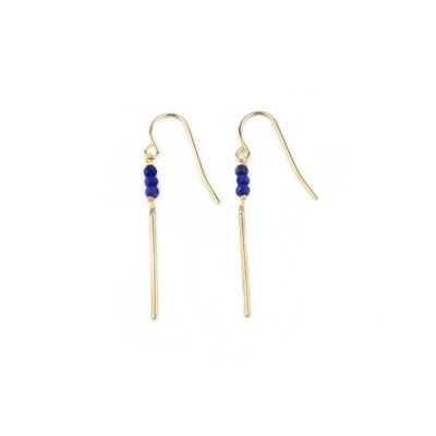 Mina Lapis lazuli earrings