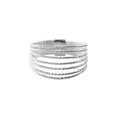 Sophie silver plated ring