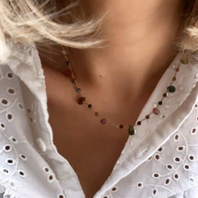 Chamarel tourmaline necklace