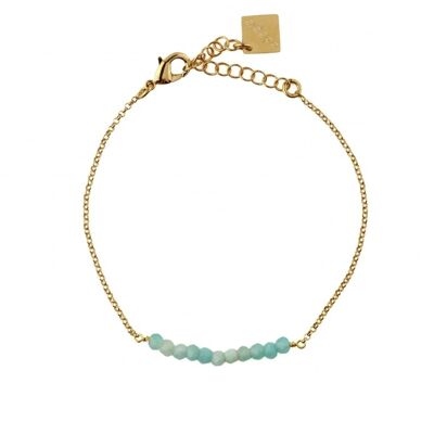 pulsera mina amazonita