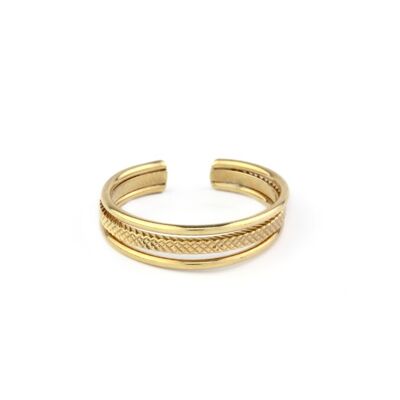 Palermo gold plated ring