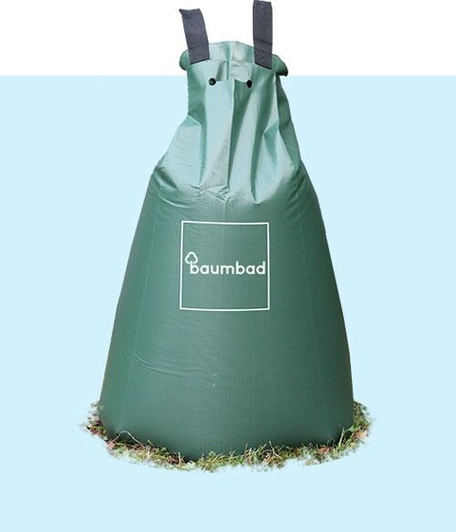 baumbad Premium Bewässerungsbeutel 75L zur Langzeit Baumbewässerung