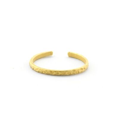Mars gold plated ring