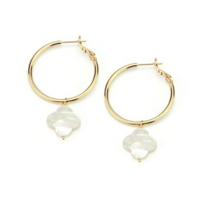 Grandes Boucles d'oreilles Clover