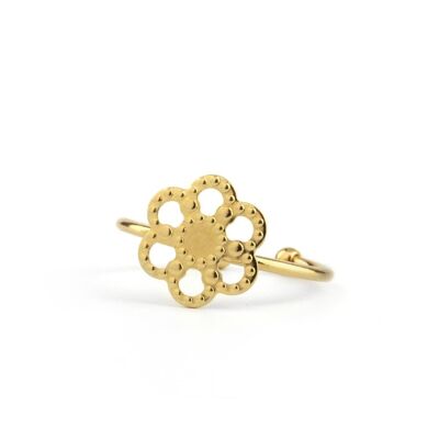 Adele gold plated ring