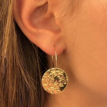 Grandes boucles d'oreilles Moon 2