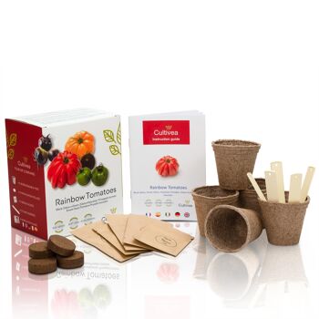 Mini Kit Prêt à Pousser Tomates Colorées BIO* 3