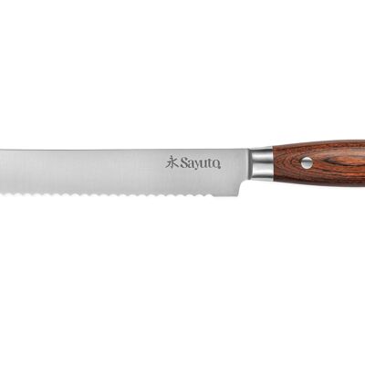 Sayuto Pakka X50 bread knife 20cm