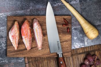 Couteau de chef Sayuto Pakka X50 21cm 5