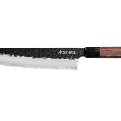 Couteau de chef Sayuto Séquoia San Mai 21cm