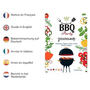 Mini Kit Prêt à Pousser BBQ BIO* 4