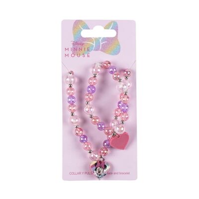 Pack de Bisutería Fantasía de Minnie - Collar y Pulsera