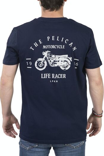 T-shirt Life Racer marine 2