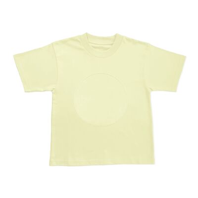 T-Shirt mit Klettverschluss – Limonadengelb