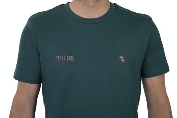 T-shirt vert lac Tahoe 3
