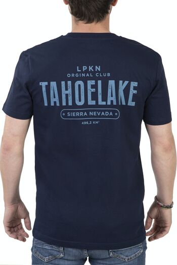 T-shirt bleu marine Tahoe Lake 2