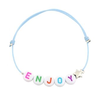 Bracelet personnalisable rainbow étoile 1