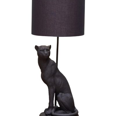 Black panther lamp