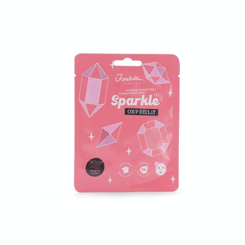 SPARKLE TISSUE FACE MASK – Bearberry - 17296
