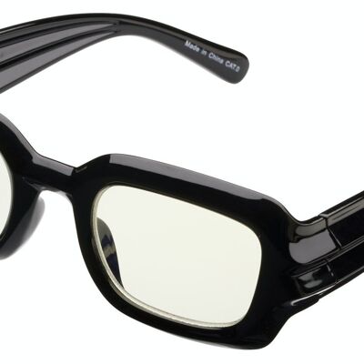 Gafas de Ordenador - Gafas de Pantalla - THE GOTHIC ACCOUNTANT BLUESHIELDS - Negro