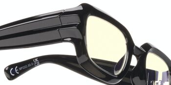 Lunettes pour ordinateur - Lunettes pour écran - THE GOTHIC COMPTABLE BLUESHIELDS - Noir 3