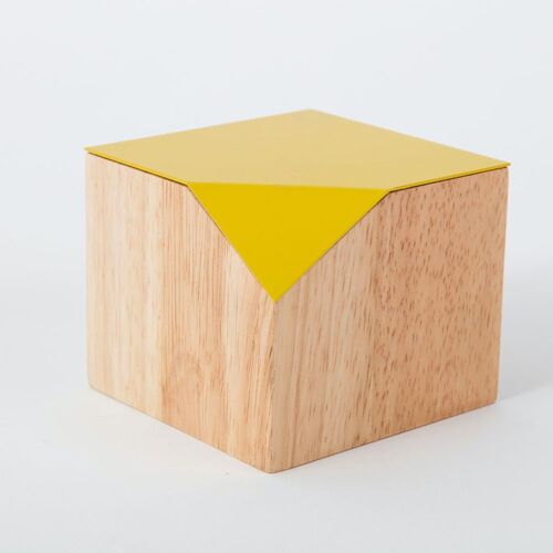 Cut-Away Storage Box - Yellow