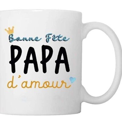 Mug en céramique "Bonne Fête Papa d'amour"
