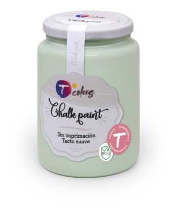 peinture à la craie menthe 400