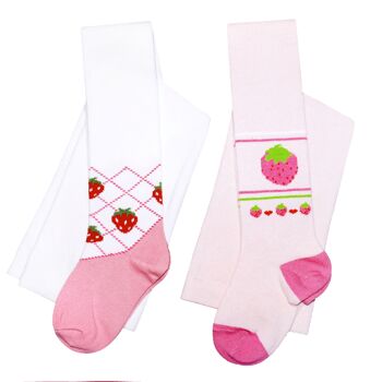 Collants pour enfants >>Grosse Fraise<< 5