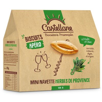 Biscottini da aperitivo - MINI SHUTTLE ALLE ERBE DI PROVENZA