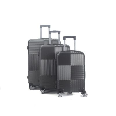 Set de 3 valises 4 roues Polycarbonate Rigide - Swansea - SuperFly (Anthracite)