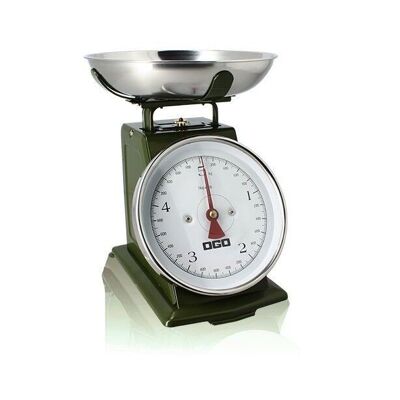 5kg khaki stainless steel mechanical scale
